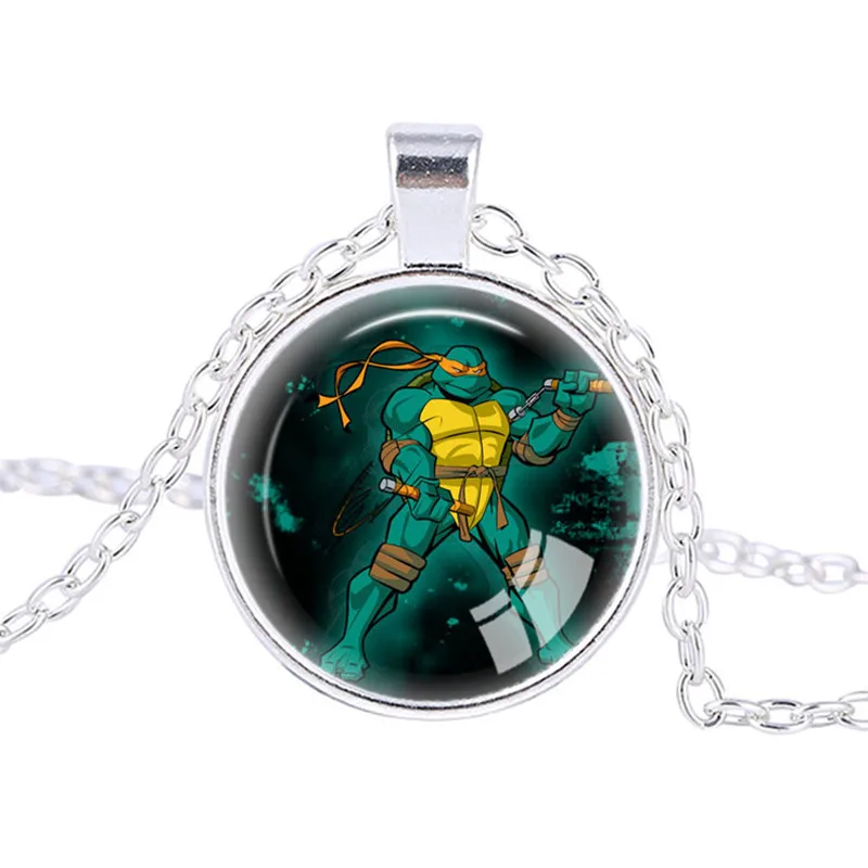 Новое поступление ожерелье с черепашками-ниндзя для мальчиков и девочек лучший