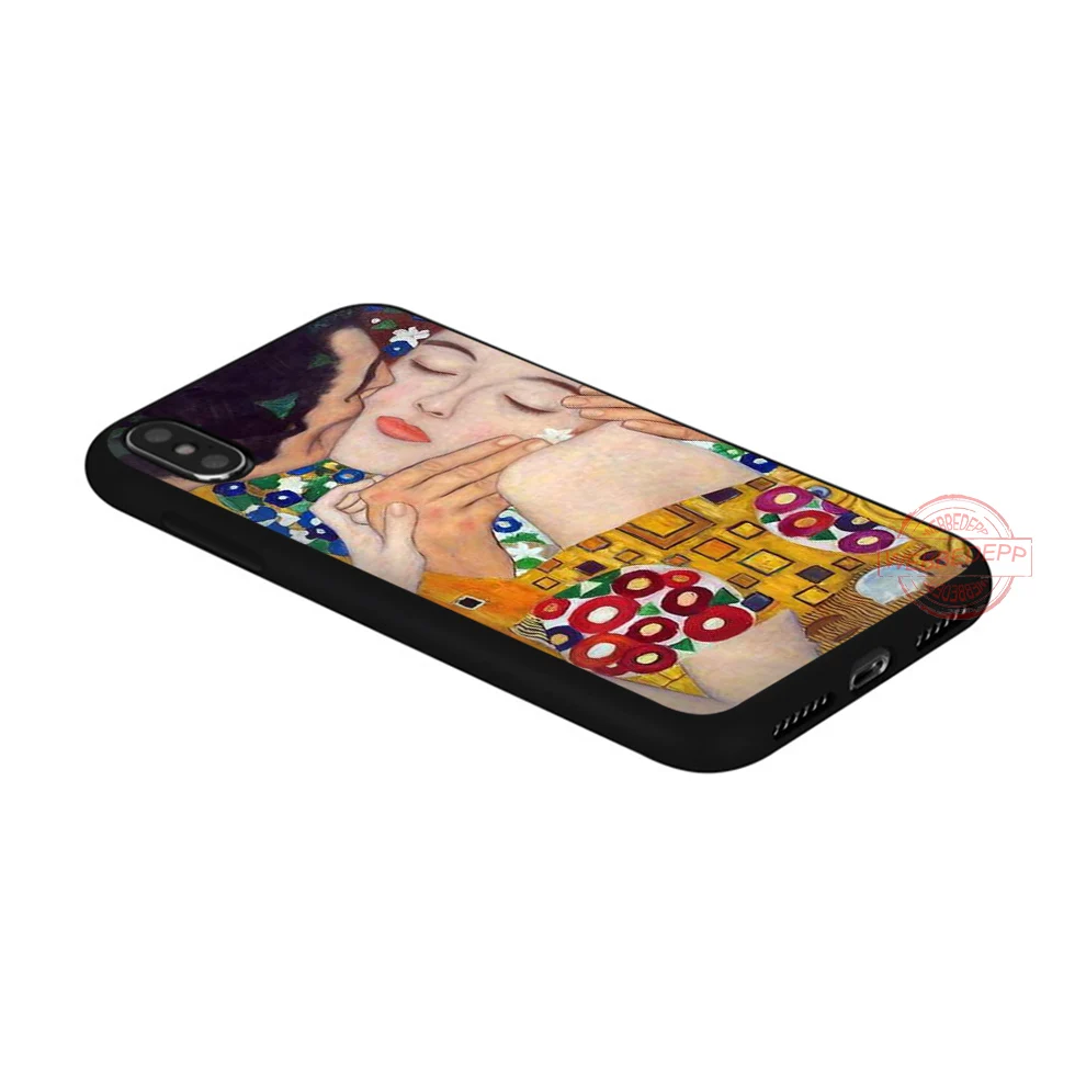 WEBBEDEPP Gustav Климт Мягкий силиконовый чехол для телефона iPhone 5 6 7 8 Plus X XS XR Max.11 11peo 11proMax