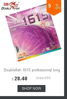 Doublefish охотничьи тени 233 профессиональная ракетка для настольного тенниса rubbers ITTF одобрена губкой для быстрого спиннинга