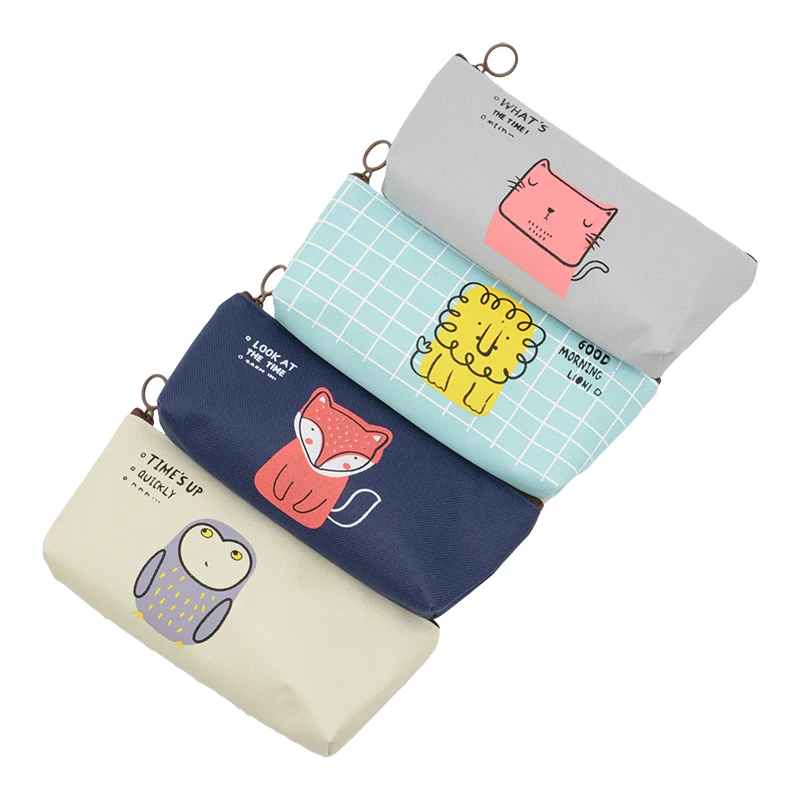 Чехол для карандашей в виде животных Astuccio Scuola School Kawaii Trousse Scolaire Stylo Kalem Kutusu Cute Estojo De Lapis Pennen Etui