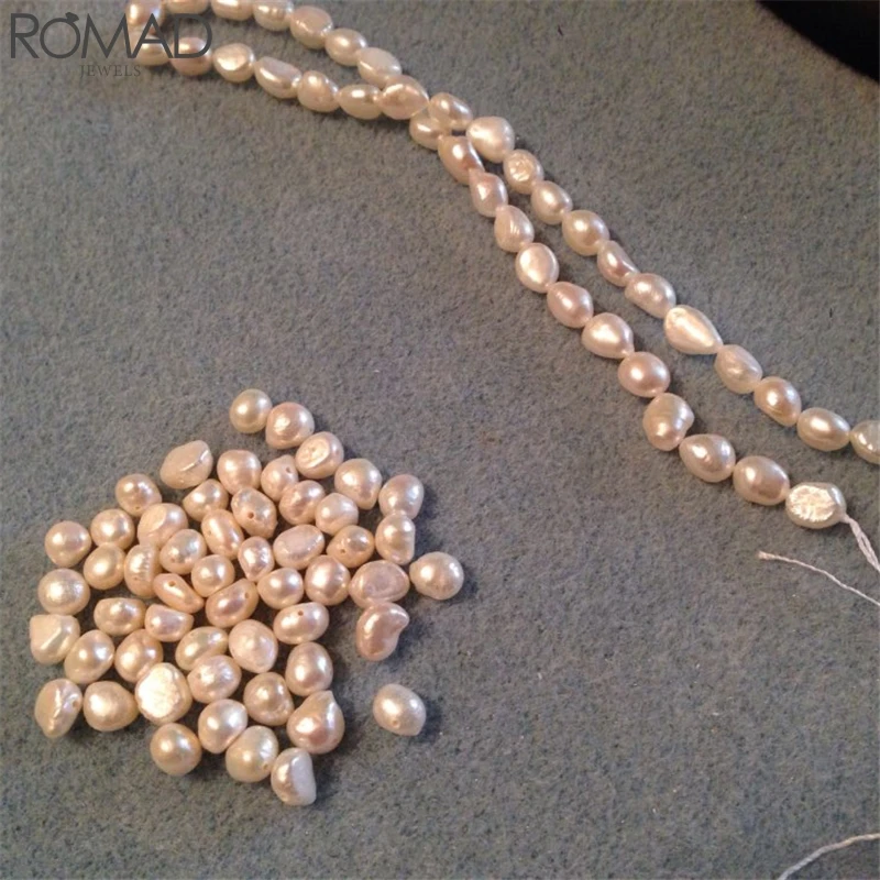 Бисер ROMAD из натурального жемчуга для изготовления ювелирных изделий бисер в