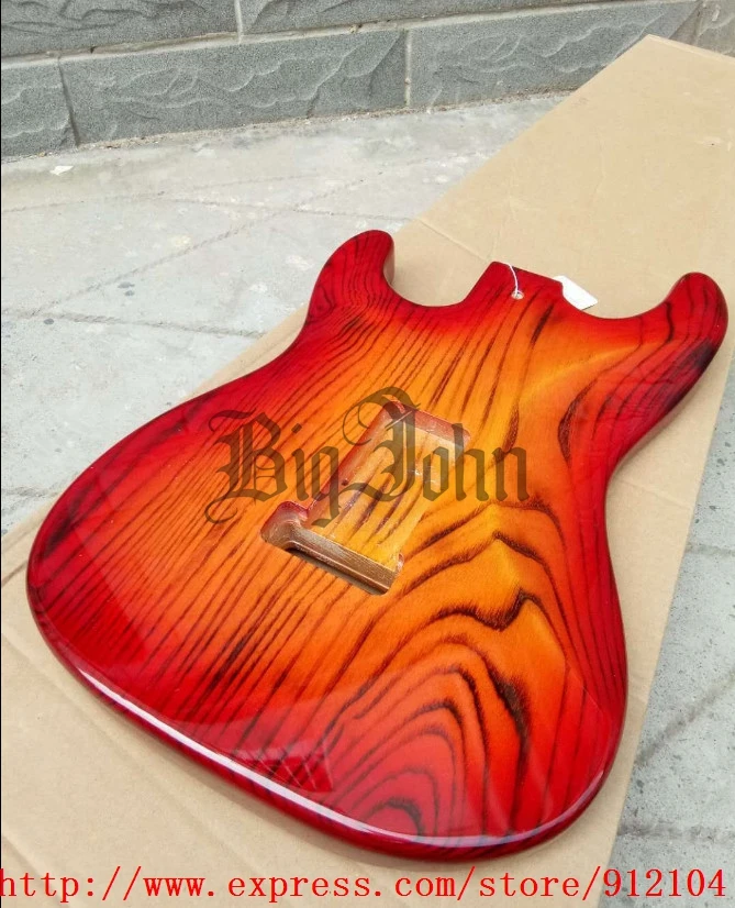 Бесплатная доставка новая электрическая гитара ash single wave BJST|guitar body|electric guitar