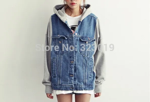 Куртка из джинсовой ткани с эффектом кислотной стирки спортивная одежда