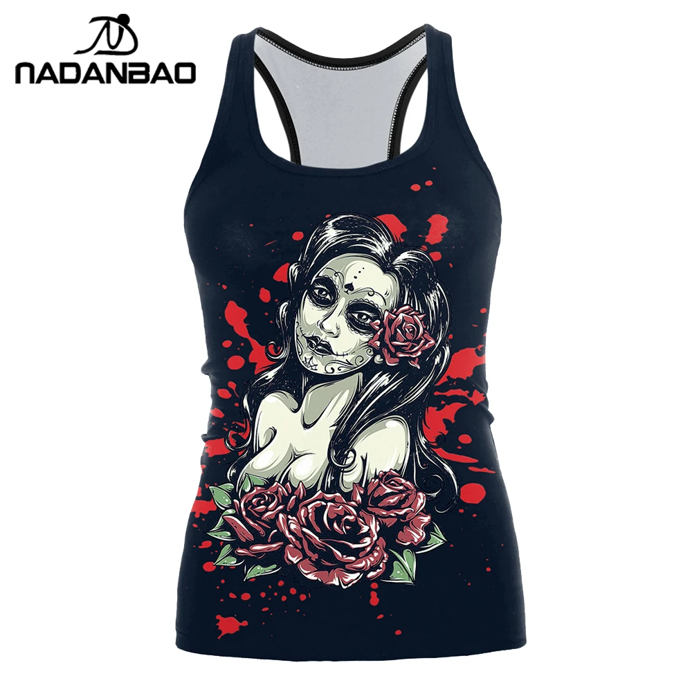 Женская майка с круглым вырезом принтом|cropped feminino|sexy tank topsexy tops women |
