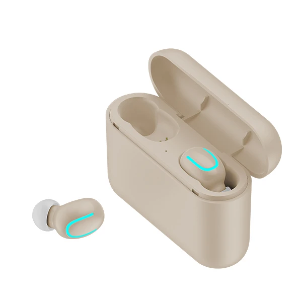Binaural Skin ASKMEER TWS Bluetooth 5,0, наушники, мини, настоящие, беспроводные, 3D стерео наушники с микрофоном, свободные руки, спортивные наушники, авто сопряжение, гарнитура - Цвет: Binaural Skin