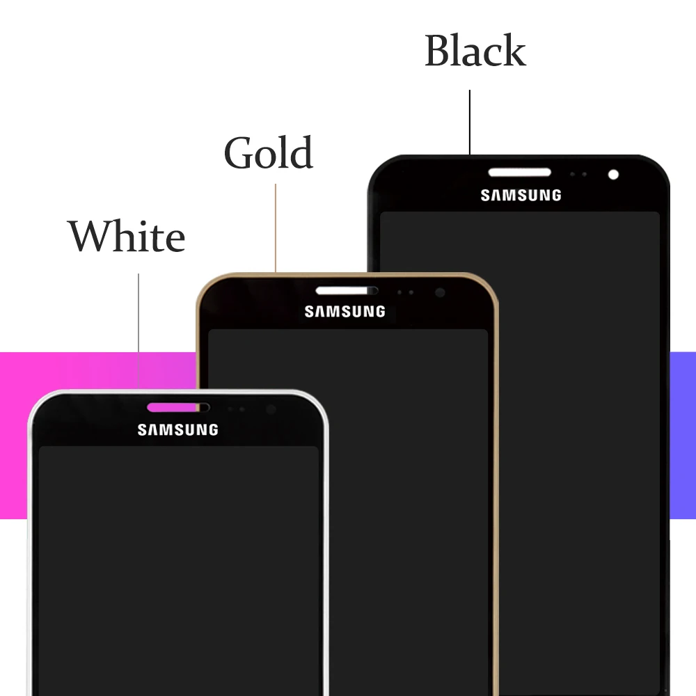 5 шт./Лот ЖК дисплей для Samsung Galaxy J3 2016 J320 J320F J320H сенсорный экран дигитайзер в сборе с