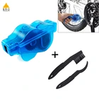 Набор инструментов для мойки велосипедных цепей, очиститель цепи для велосипеда