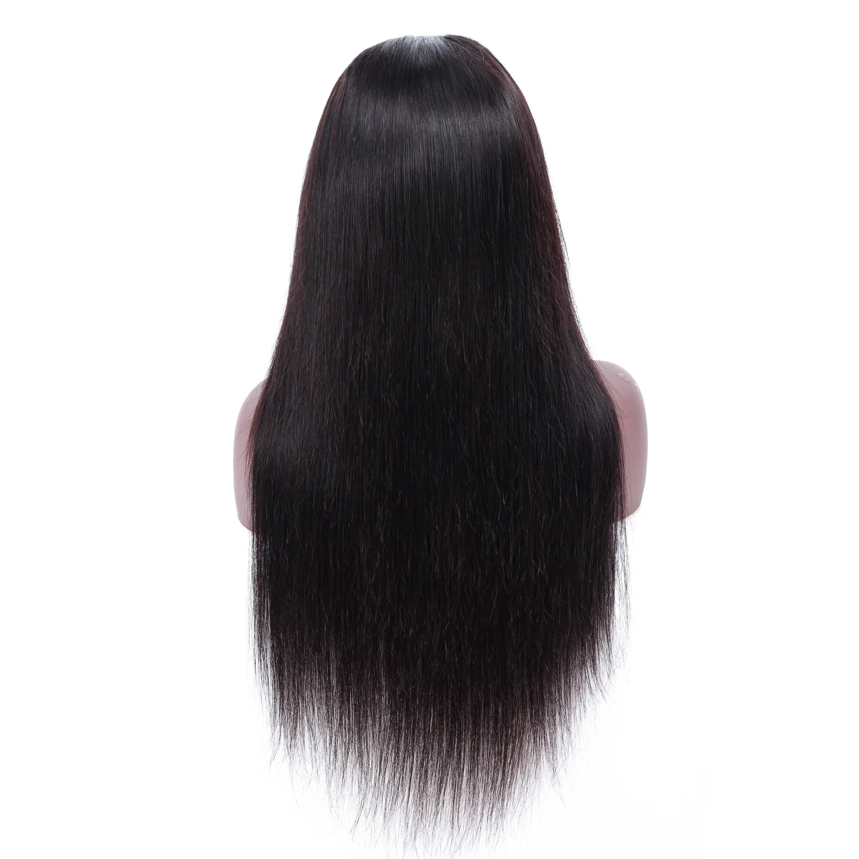 Halo Lady beauty 4*4 парик из бразильских человеческих волос прямые волосы с волосами