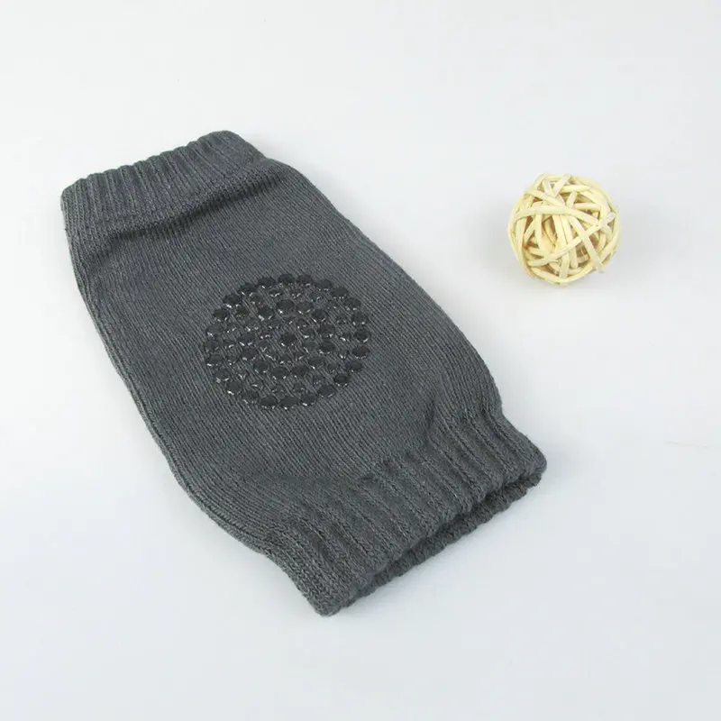 Coj&iacute;n de seguridad antideslizante para beb&eacute;s y ni&ntilde;os peque&ntilde;os, almohadilla de rodillas de algod&oacute;n semipeinado, suave, dispensadora de rizo, 1 par-5