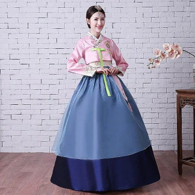 Традиционное корейское платье Новинка 2017 поступление ханбок корейская