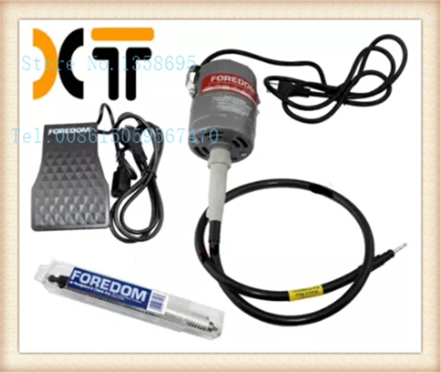 Двигатель гибкого вала Foredom Dremel CC30 шлифовальный станок с гибким валом подвесной