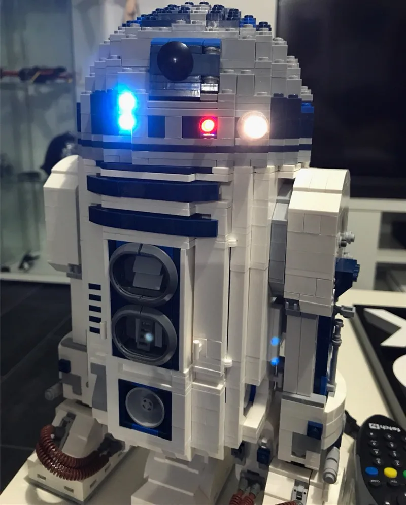 Светодиодный осветительный комплект для робота 10225 star wars R2D2(робот в комплект не входит