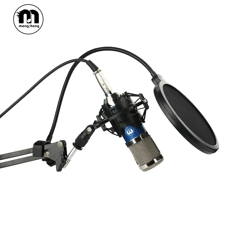 BM 800 Usb Студийный конденсаторный микрофон наборы для компьютера запись + поп