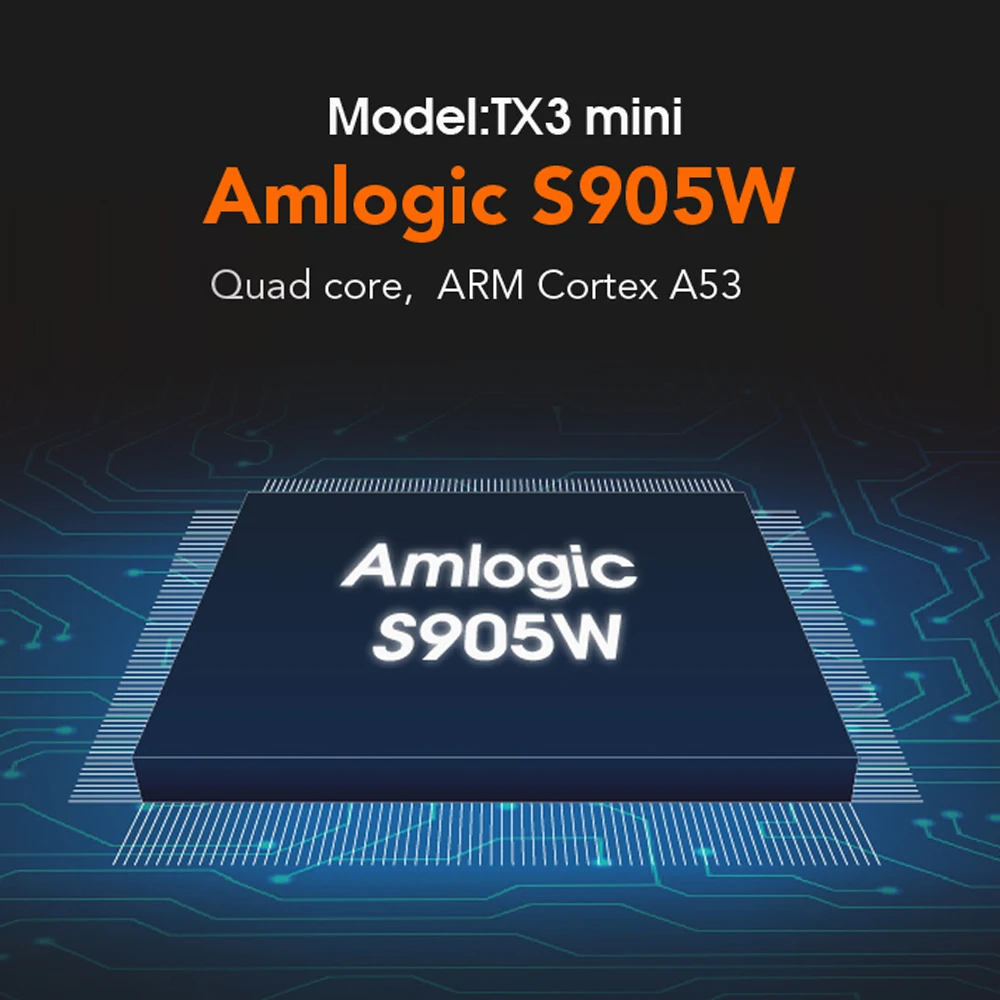 Docooler TX3 Мини ТВ приставка Смарт Android 7,1 ТВ приставка Amlogic S905W четырехъядерный ТВ приставка 2 ГБ/16 ГБ DLNA WiFi HD медиаплеер Android