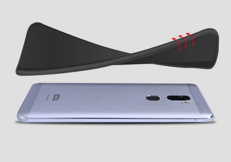 Чехол с магнитным держателем для автомобиля Coolpad R116 Защитный матовый чехол из ТПУ