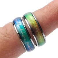 juchao mood rings for women temperature control color ring men woman love gift jewelry