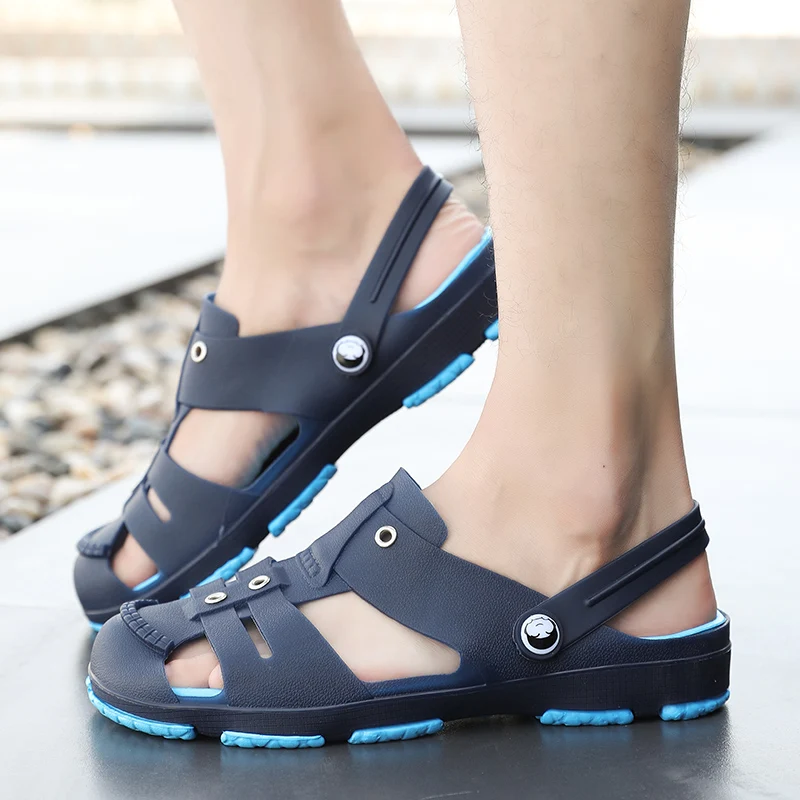 Сандалии BAIDLY мужские пляжные брендовые шлепанцы для улицы летняя обувь