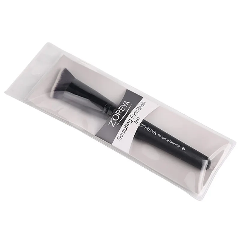 Брендовая Большая кисть для лица ZOREYA мягкая Синтетическая Кисть макияжа