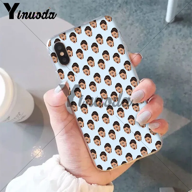Yinuoda смешное лицо kimoji Ким Кардашьян Coque Shell чехол для телефона для Apple iPhone 8 7 6 6S Plus X XS MAX 5 5S SE XR Чехол для мобильного телефона - Цвет: A3