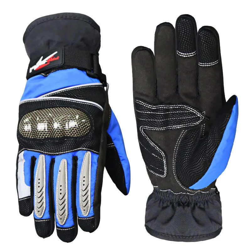 Winter Waterproof Thermal Gloves Motorcycle Riding Wind Resistant Touch Screen Night Reflection |