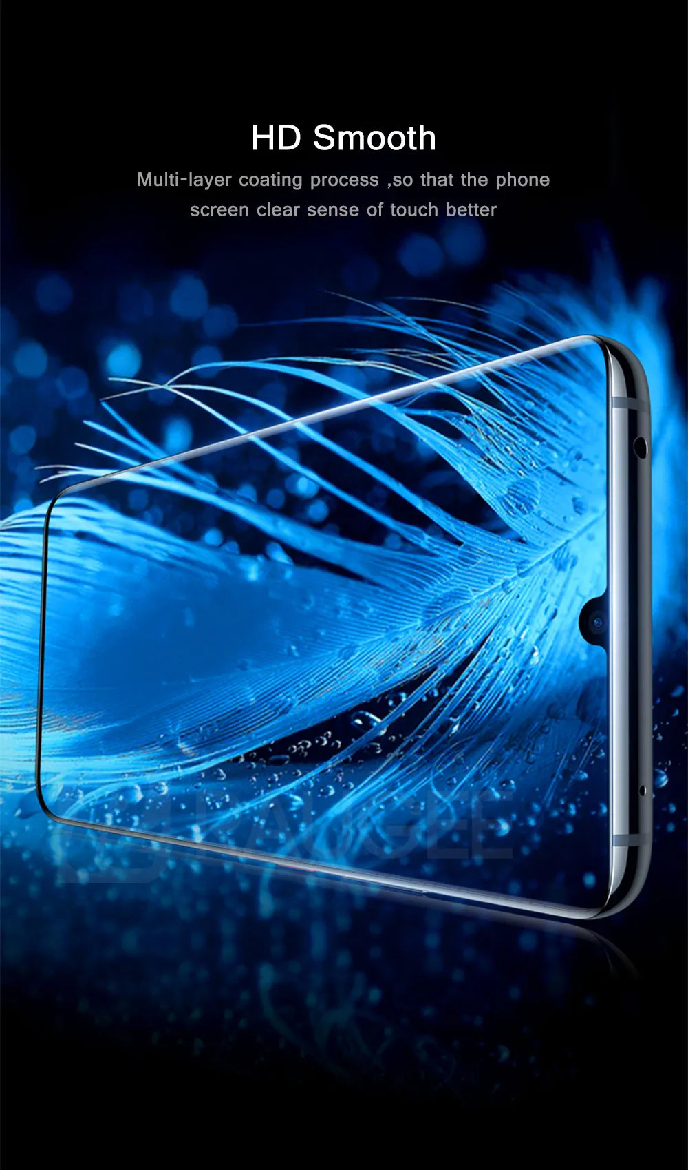 Raugee стекло для huawei P30 Lite закаленное стекло Полный Клей Царапины Защитная пленка для экрана для huawei P30 P 30 Lite Pro стекло