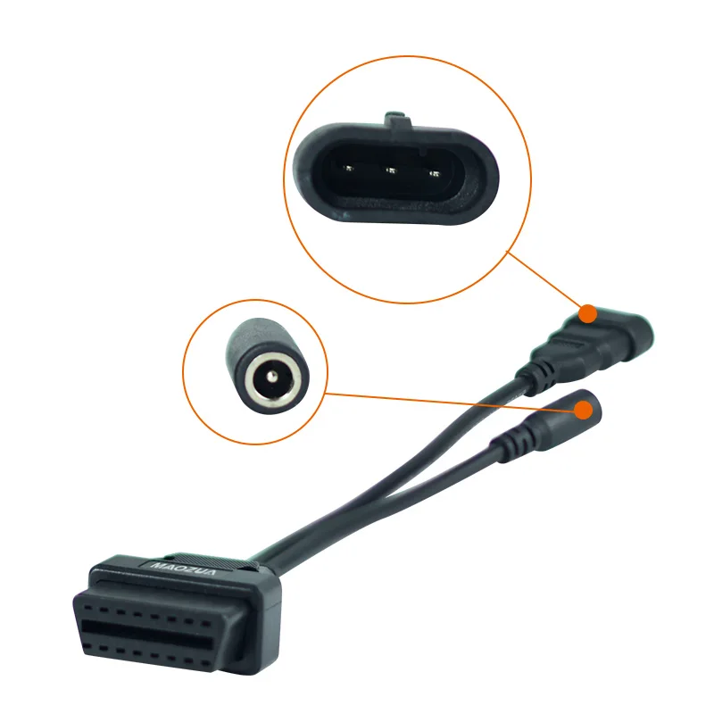Maozua грузовые Кабели CDP Pro OBD2 автомобильные кабельные грузовики диагностический инструмент соединительный кабель Полный комплект 8 шт. грузовые кабели для TCS CDP Plus
