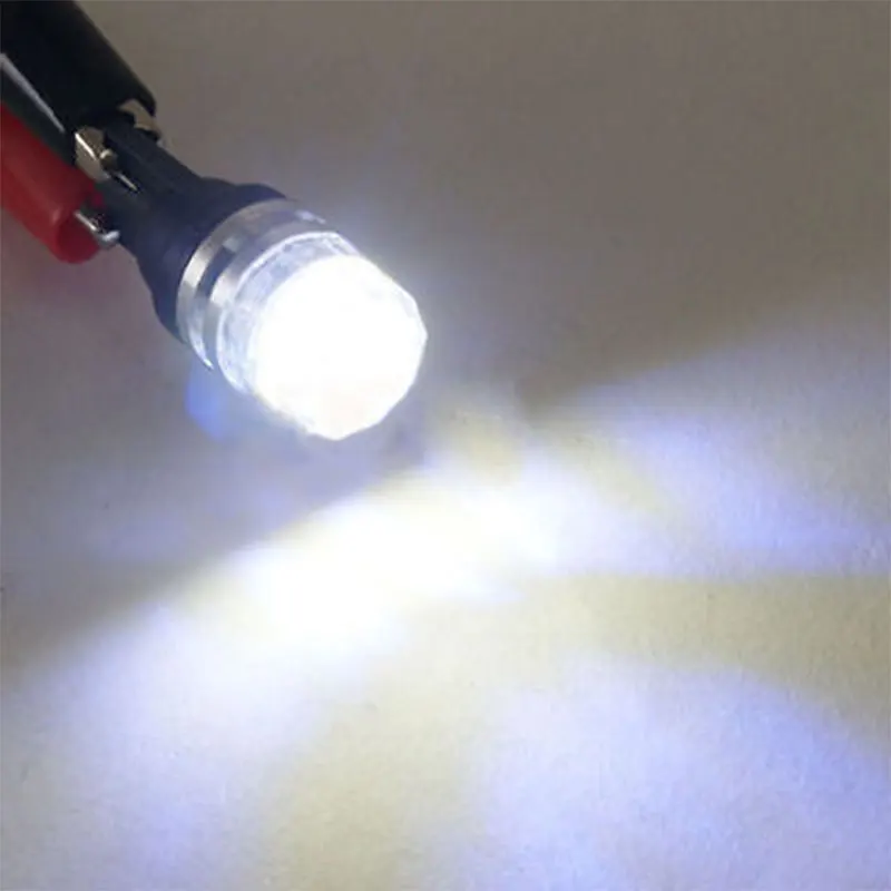 2 шт. белый светодиодный 5630 SMD T10 W5W клиновидный объектив свет автомобильная лампа