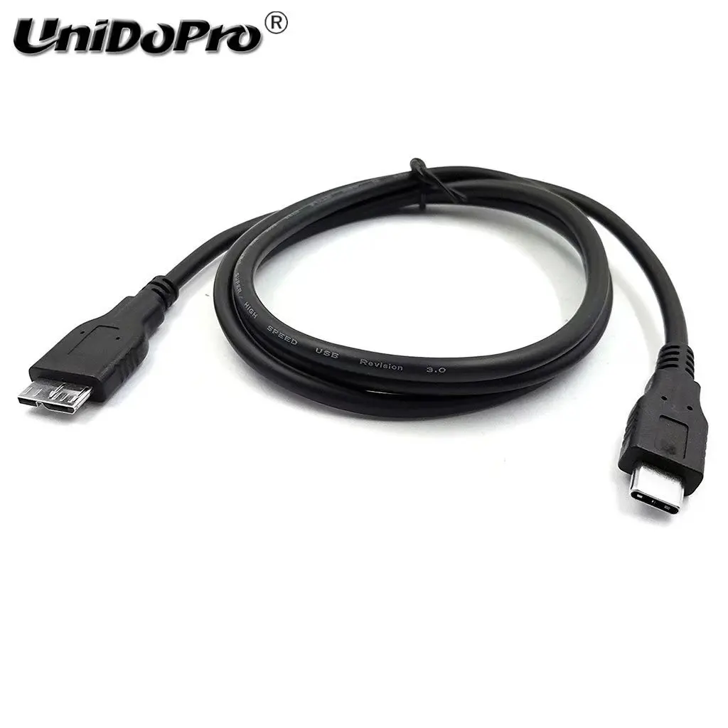 Внешний твердотельный накопитель SSD 3 фута/1 м кабель Type C USB 0 Micro B для Transcend 128 ГБ/256