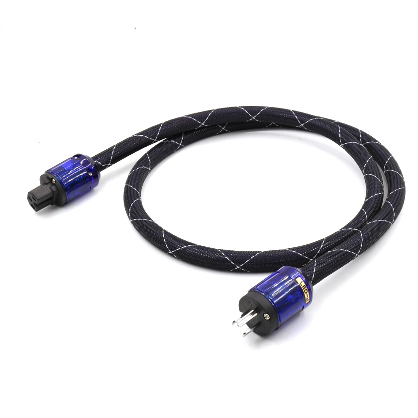 YTER SPX-28 OFC silver plated hifi US version power cable with P-037/C-079 Version plug connectors | Электроника