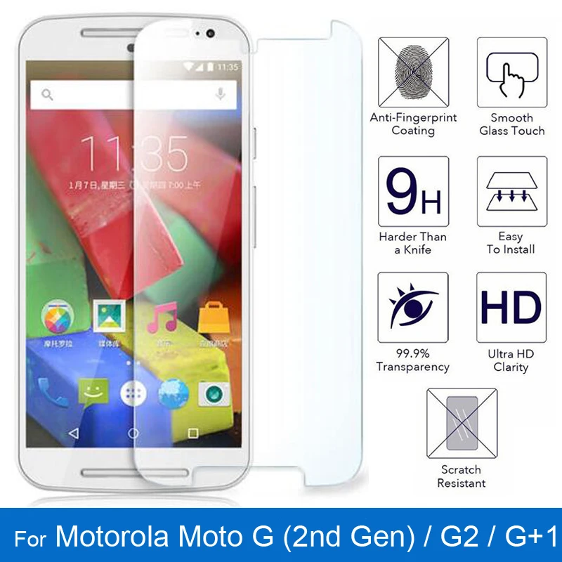 Для Motorola Moto G 2nd Gen 2014 стекло 5 0 &quotXT1063 XT1064 XT1068 XT1069 Защитная пленка для экрана