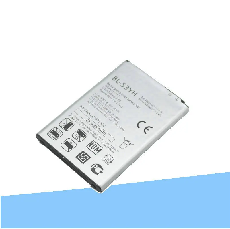 ISkyamS 3x3000 мАч BL-53YH Сменный аккумулятор для LG Optimus G3 D850 D851 D855 LS990 D830 VS985 F400 BL53YH |