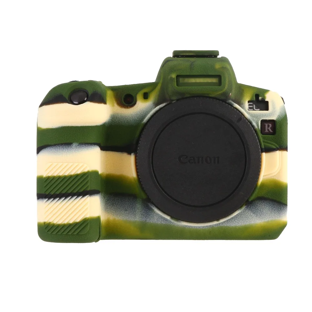 

Thicken Antiskid Soft Silicone Rubber Protective Cover camera body for canon EOS R Case DSLR Bag