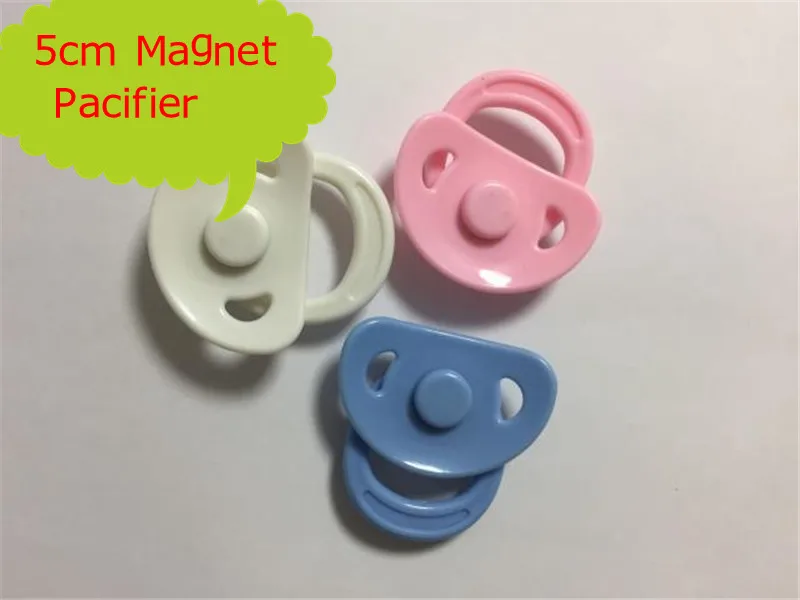 Магнитная пустышка для куклы Реборн 5 см разные цвета|magnet pacifier|dolls accessoriespacifier for doll