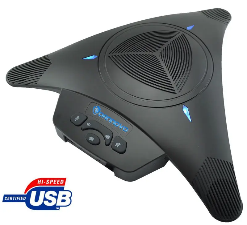 Бесплатная доставка микрофон для видеоконференции DANNOVO громкоговоритель 3x