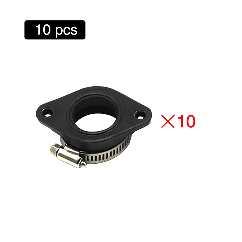 28mm 10PCS ZS для мотокросса, для езды на мотоцикле, КАРБЮРАТОР резиновый переходник впускной трубы для MIKUNI VM24 OKO KOSO KEIHIN PE28 21/24/26/28/30/32/34 мм - Цвет: 28mm 10PCS