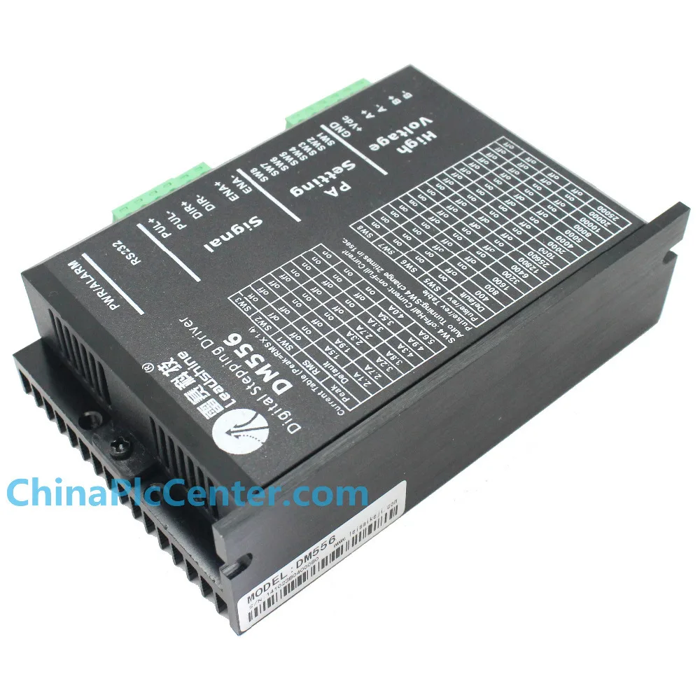 LeadShine DM556 2/4 фазный Цифровой Драйвер шагового двигателя 20-50VDC 0 5-5 6a | Обустройство