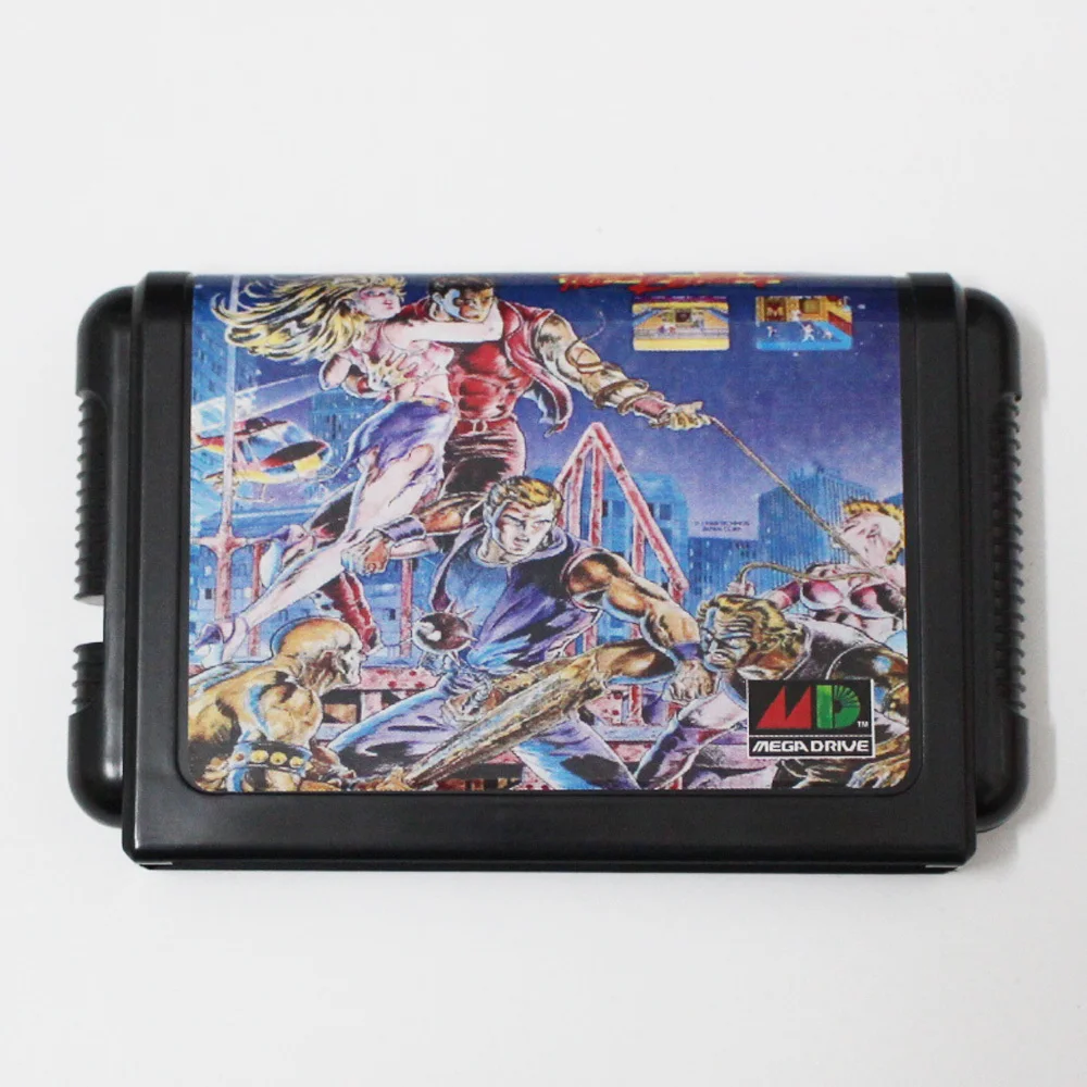 Двойной дракон II месть 16 бит MD игровая карта для Sega Mega Drive Genesis|16 bit|md game16 bit md |