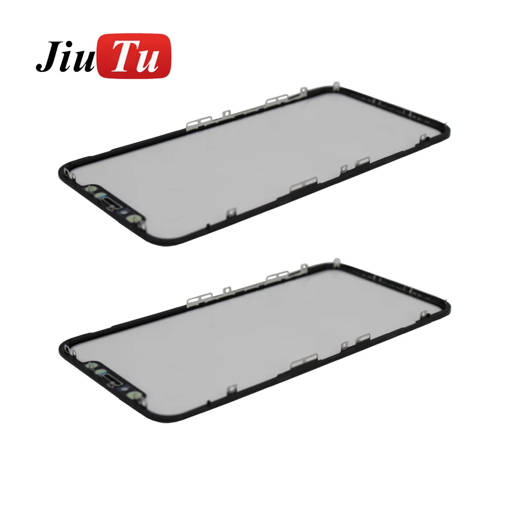 Холодный пресс передний экран внешнее стекло+ рамка для iPhone XR замена экрана jiutu