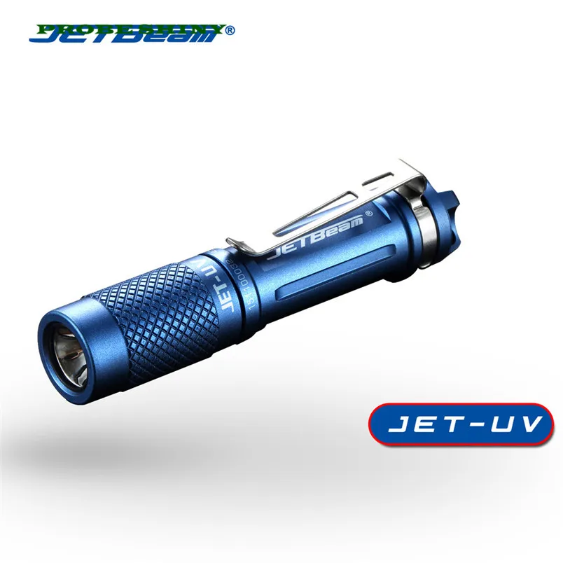 Горячая Распродажа! JETBeam струи УФ 3535 Ультрафиолетовое 365nm детектор денег фонарик