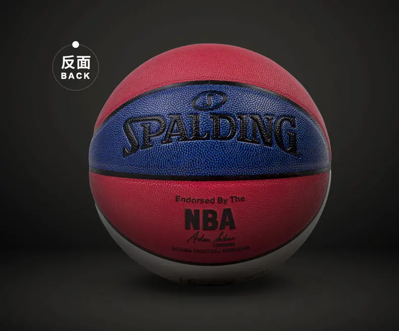 Баскетбольный мяч SPALDING Pu Материал Размер 7# стандартный матч Крытый открытый мяч 74-655y Baloncesto Basketbol