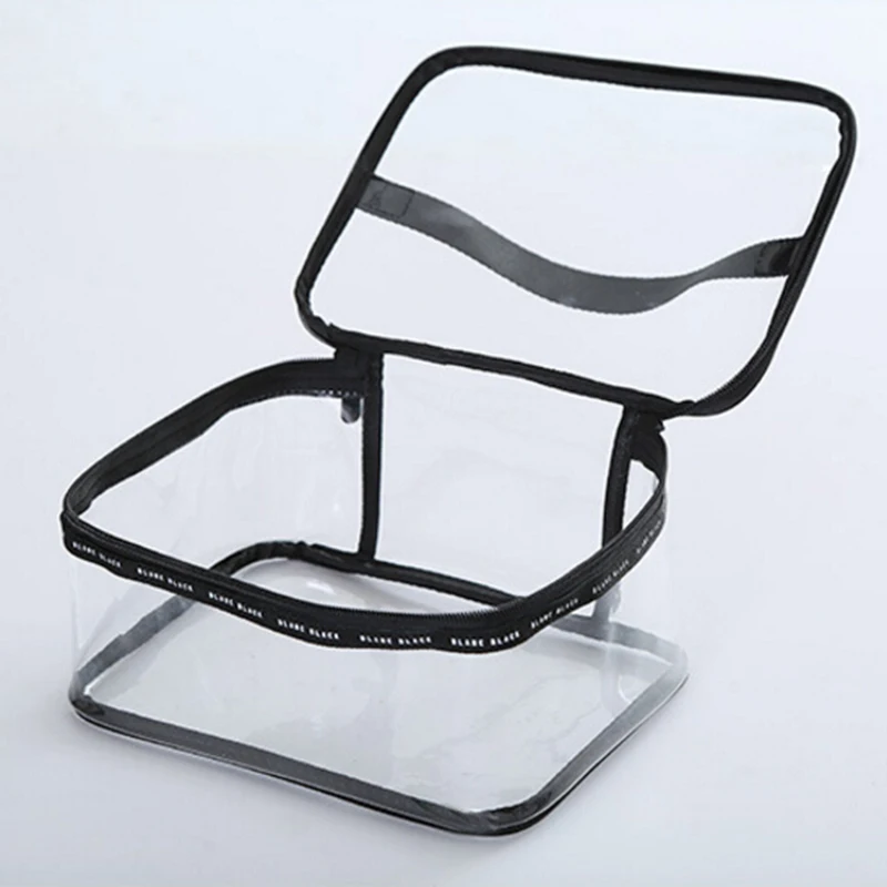 Дорожные прозрачные косметички из ПВХ для женщин и мужчин сумки на молнии