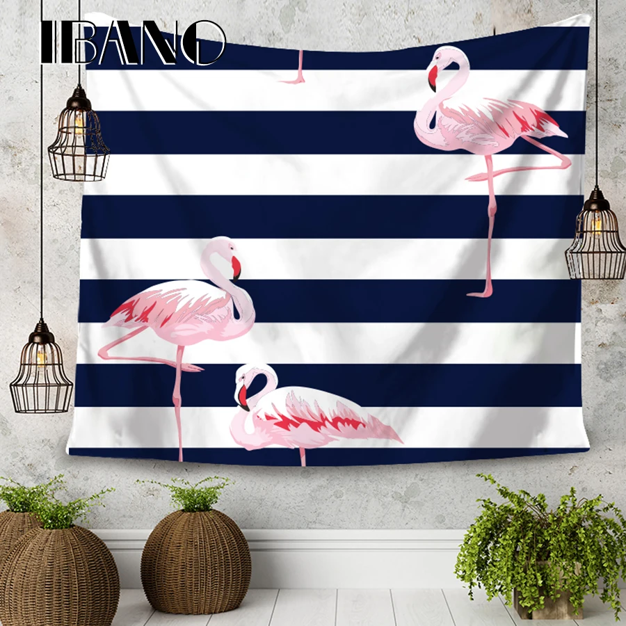 

IBANO Flamingo Mandala Tapestry Wall Art Hanging India Mandalas Blanket Home Decoration for Bedroom Dorm Yoga Mat Tablecloth