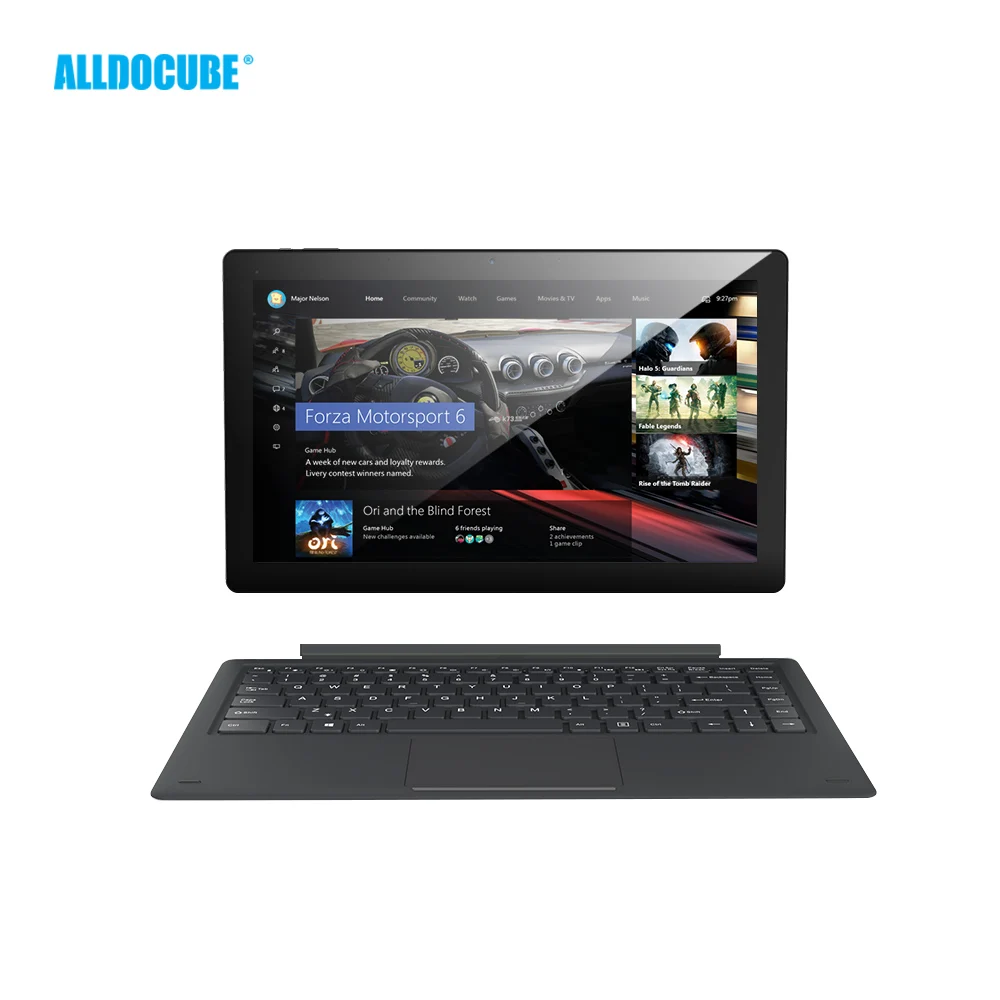 Alldocube Knote8 2 в 1 планшетный ПК 13,3 дюймов полный вид 2560x1440 ips Windows10 intel Kabylake 7Y30 8 Гб ram 256 ГБ rom Micro HDMI