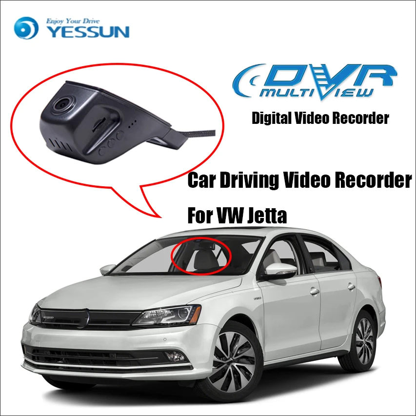 YESSUN автомобильный передний видеорегистратор/для VW Jetta DVR видеорегистратор для