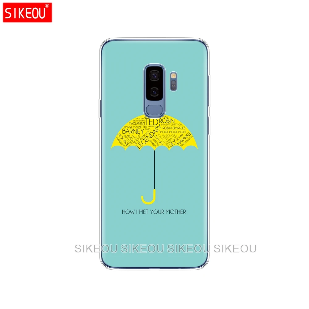 Силиконовый чехол для Samsung Galaxy S9 S8 S7 S6 edge S5 S4 S3 PLUS телефона с цитатой Как я встретил
