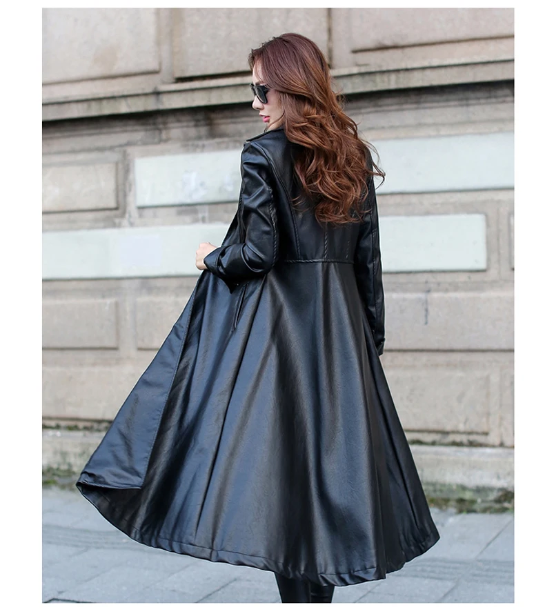 2020 Новое Женское ветровка пальто зимнее темпераментное с отложным воротником