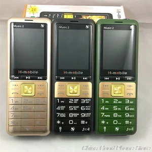 Супер громкий музыкальный телефон H-Mobile IMusic 2, двойной большой динамик, большой аккумулятор, внешний аккумулятор Trio SIM Trio, мобильный телефон с режимом ожидания