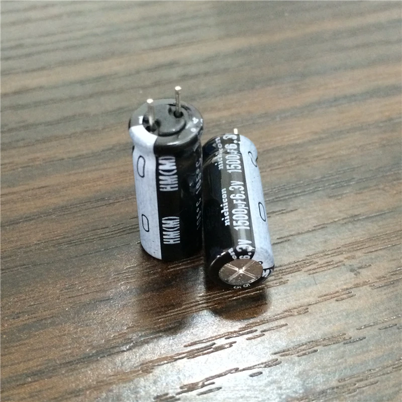 10 шт. 1500 мкФ 6 3 V NICHICON HM серии низкое сопротивление 8x20 мм 6.3V1500uF материнская плата