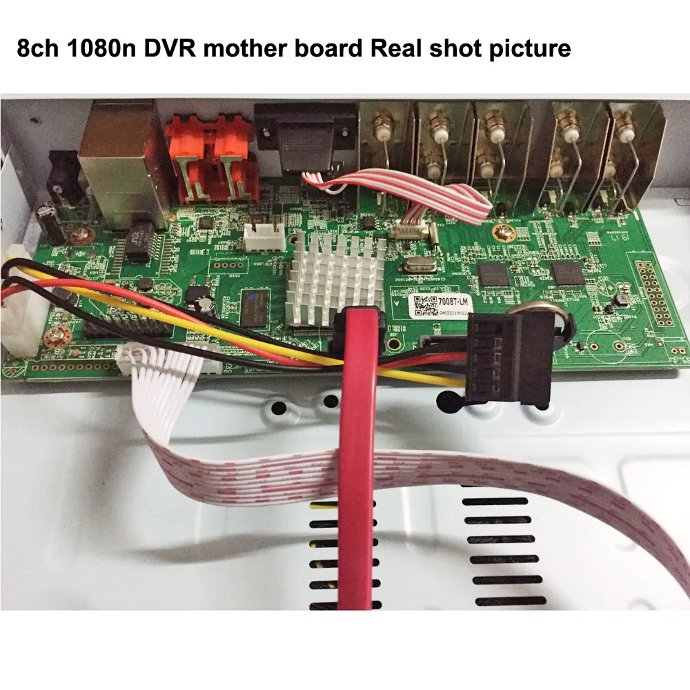 8 канальный 5 в 1 Dvr 8CH Гибридный видео регистратор H.264 CCTV безопасности XMEYE P2P Облако HDMI VGA для AHD Tvi Cvi аналоговая Ip камера