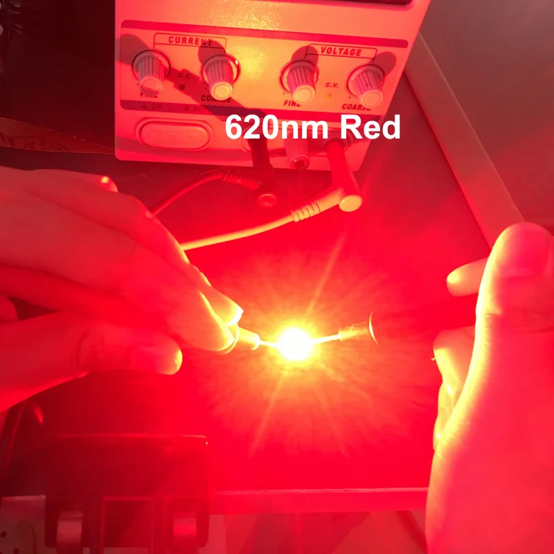 Luminus SST 10 R 90 градусный 620нм красный светодиодный излучатель с 16 мм/20 мм DTP медь MCPCB 1